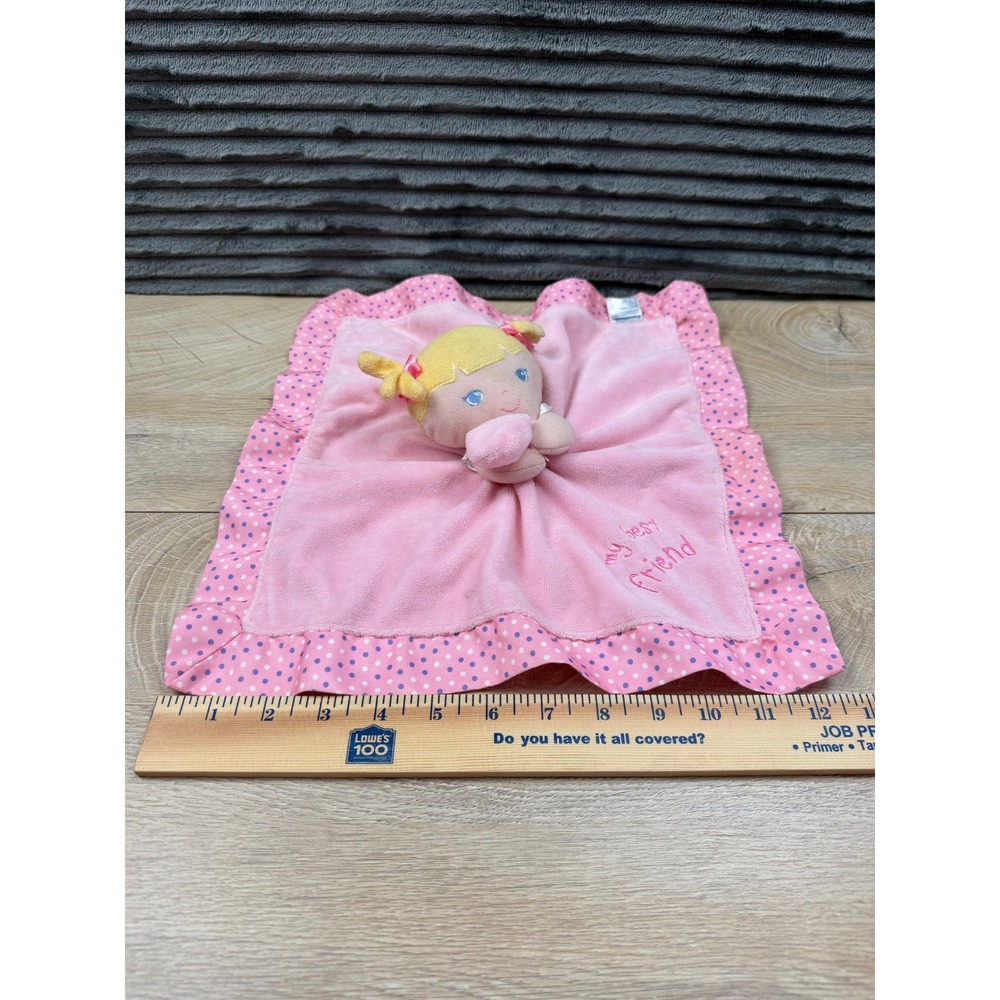 Garanimals Pink My Best Friend Baby Security Blanket Doll Lovey Polka Dot 86324 - Picture 4 of 10